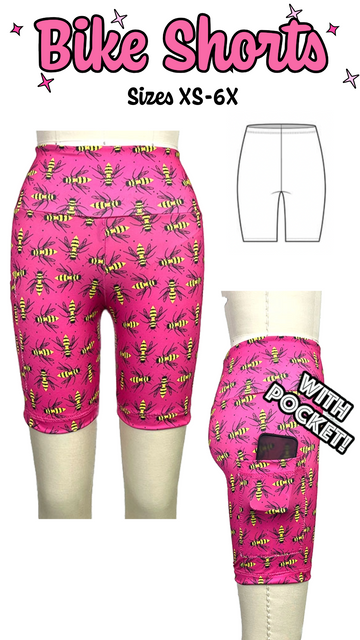 Bike Shorts PDF Sewing Pattern